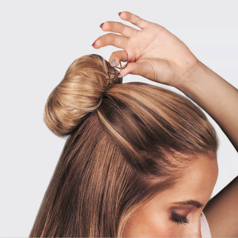 KITSCH - Bun Twist 3pc - Brown