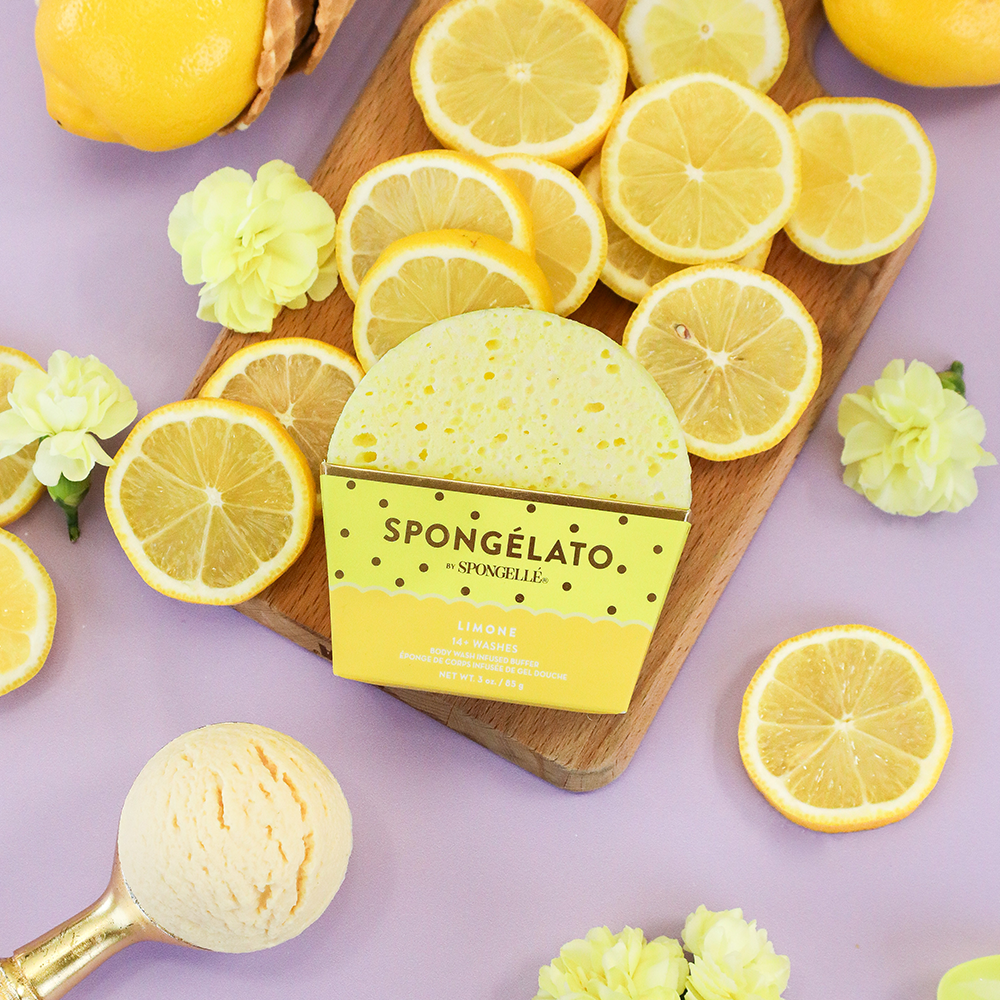 Spongellé - Limone Spongelato Body Buffer