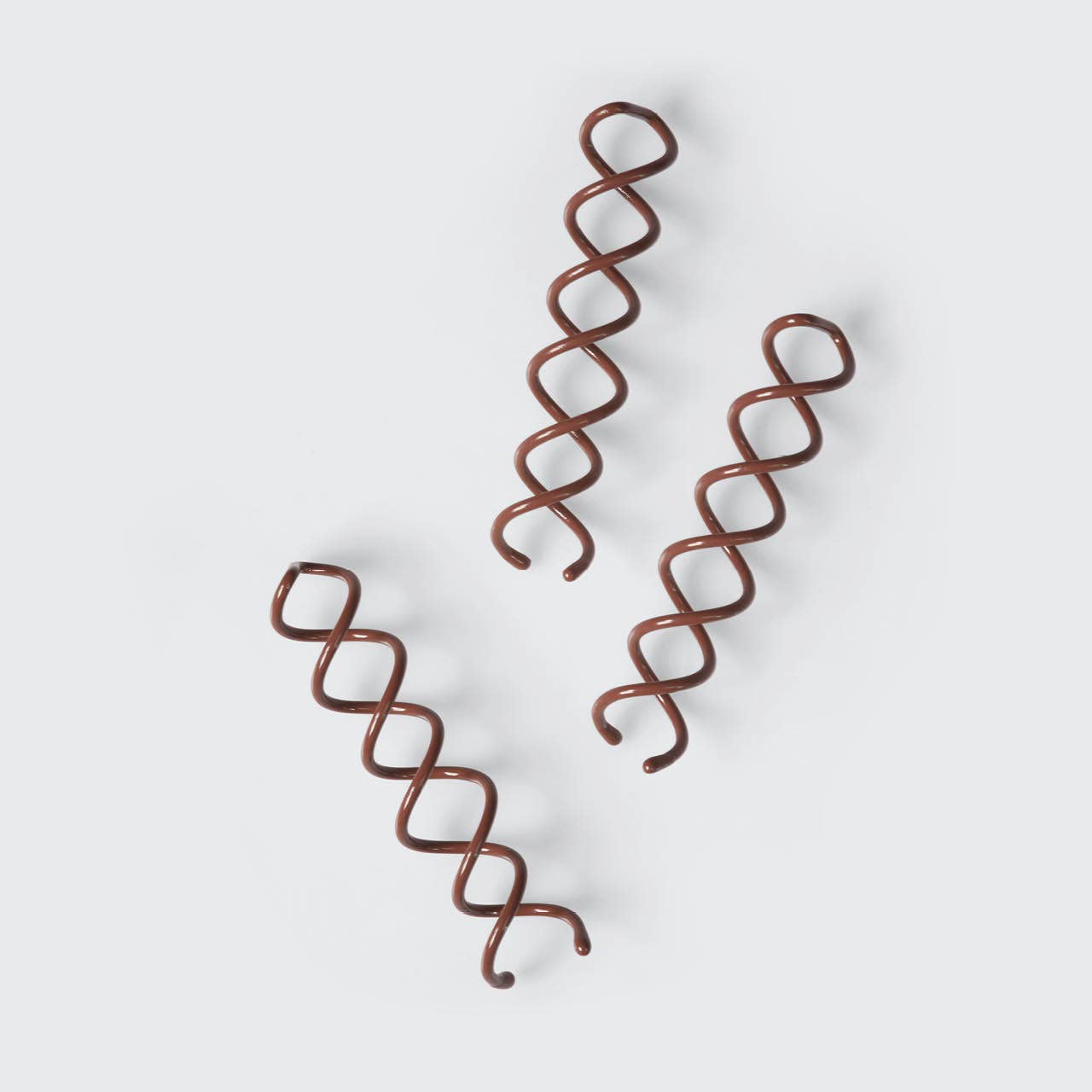 KITSCH - Bun Twist 3pc - Brown