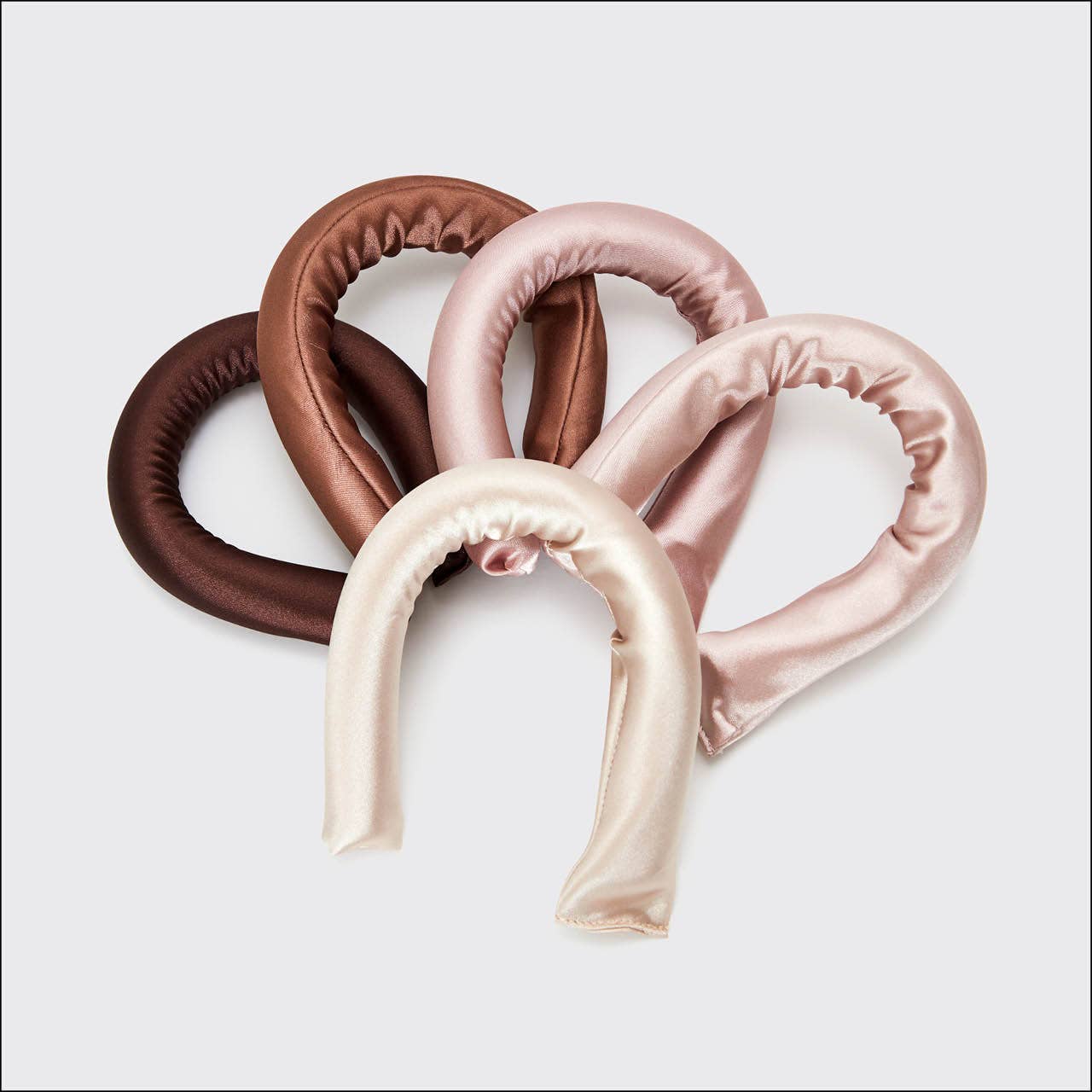 KITSCH - Satin Wrapped Flexi Rods - 6pc Set